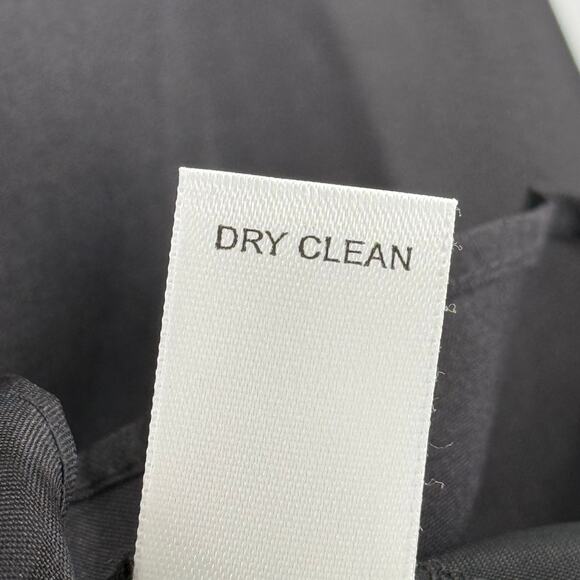 BANANA REPUBLIC Skirt SZ 4 100% Silk Black Knee Length Classic Work Holiday NWT - Picture 6 of 12